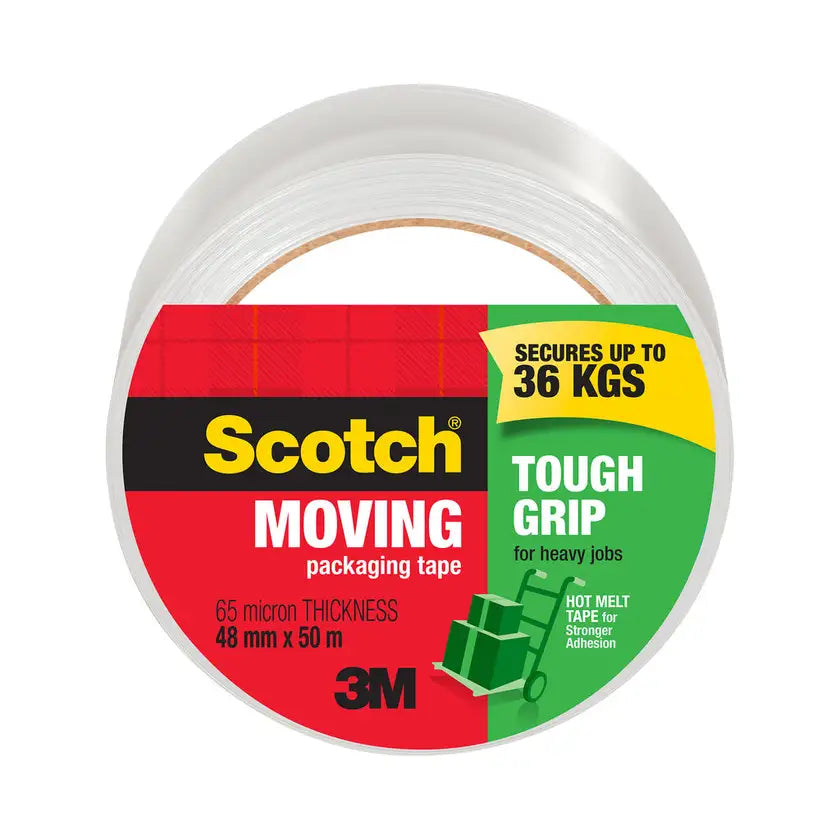 Scotch Tough Grip Packaging Tape 48mmx50m Single roll