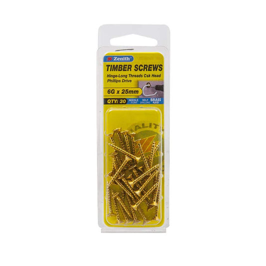 Screw Lthd Csk Ph Bp 6Gx25Sp30