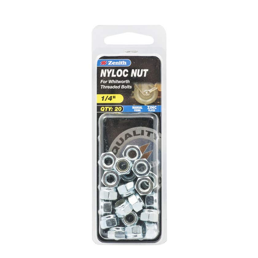 Nut Nyloc Zp 1/4 Sp20