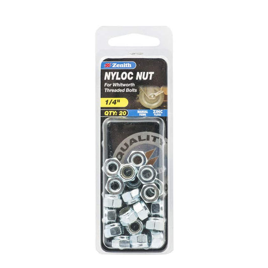 Nut Nyloc Zp 1/4 Sp20