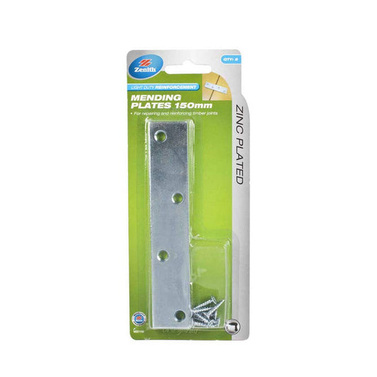Mending Plate Zinc Plated 150mm - Zenith