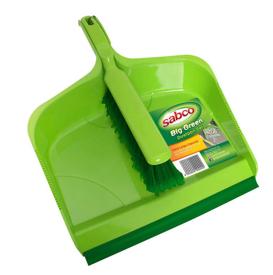 Dustpan Extra Large Big Green Sabco
