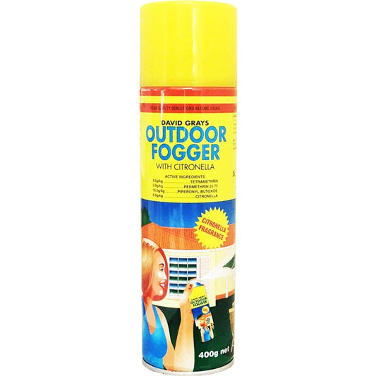 Outdoor Fogger With Citronella 400g David Grays