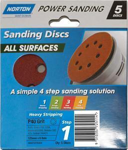 Disc Speedgrip 125x8H No40 cd5 Norton