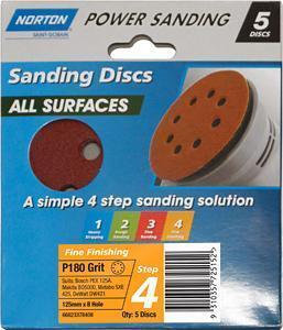 Disc Speedgrip 125x8H No180 cd5 Norton