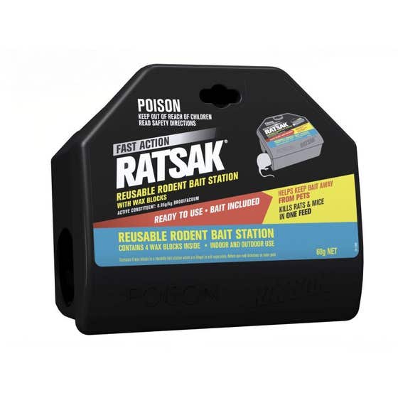 Bait Station Rodent Reusable Ratsak