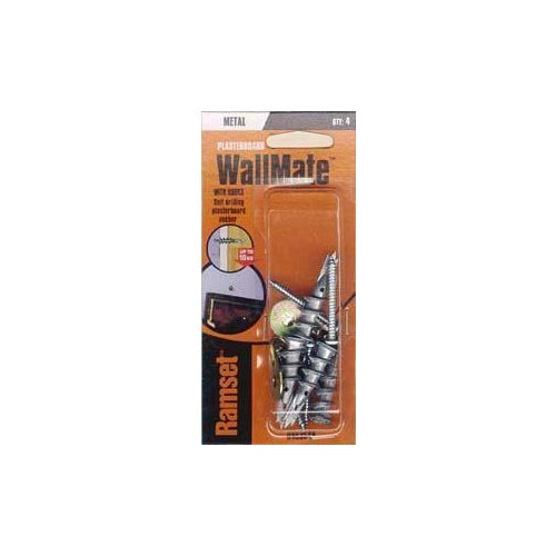 Wallmate Zinc With Screws & Hook Card 4