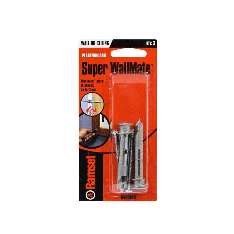 Super Zinc Wallmate With Screws 20KG