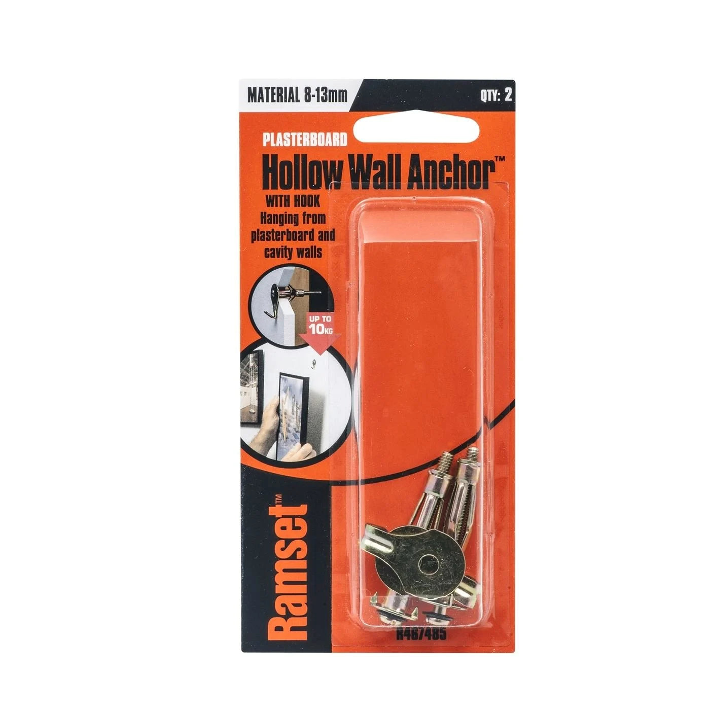 Anchor Hollow Wall M4X8-16mm W/Hook
