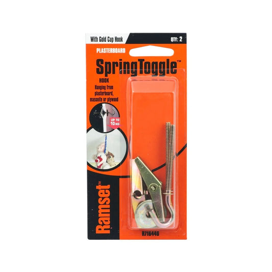 Anchor Toggle Hook Cup Gold 25mm