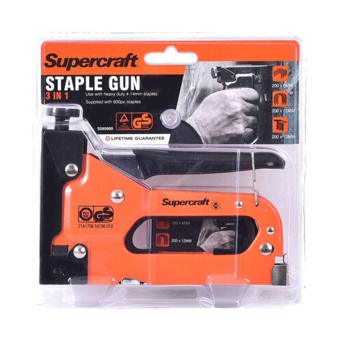 Staple Gun 3-In-1 Supercraft