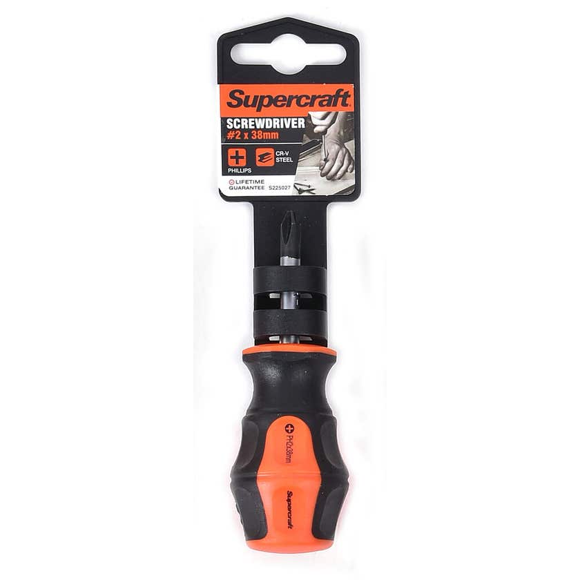 Screwdriver Phillips No2 6x38mm Supercraft