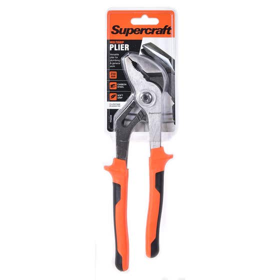 Plier Multigrip Soft Grip 250mm Supercraft