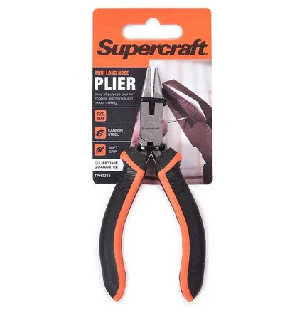 Plier Mini Long Nose 120mm Supercraft