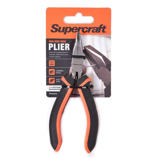 Plier Mini Bent Nose 121mm Supercraft