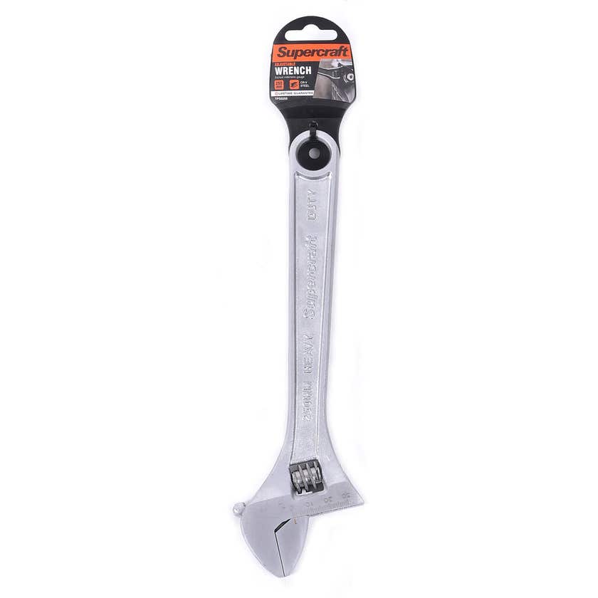 Wrench Adjustable 250mm Supercraft