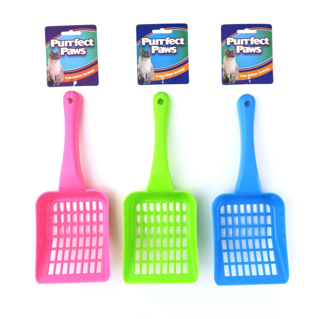 Cat Litter Scoop 3 Assorted Colours