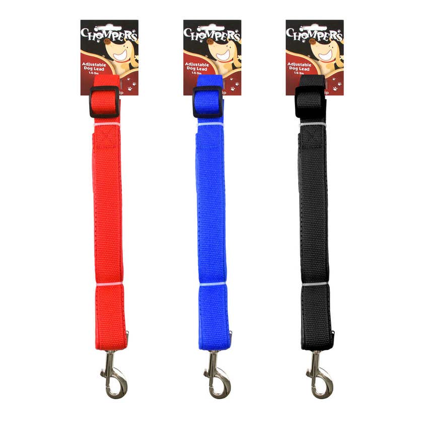 Adjustable Lead Dog 1.2 - 2m x 2.5cm.