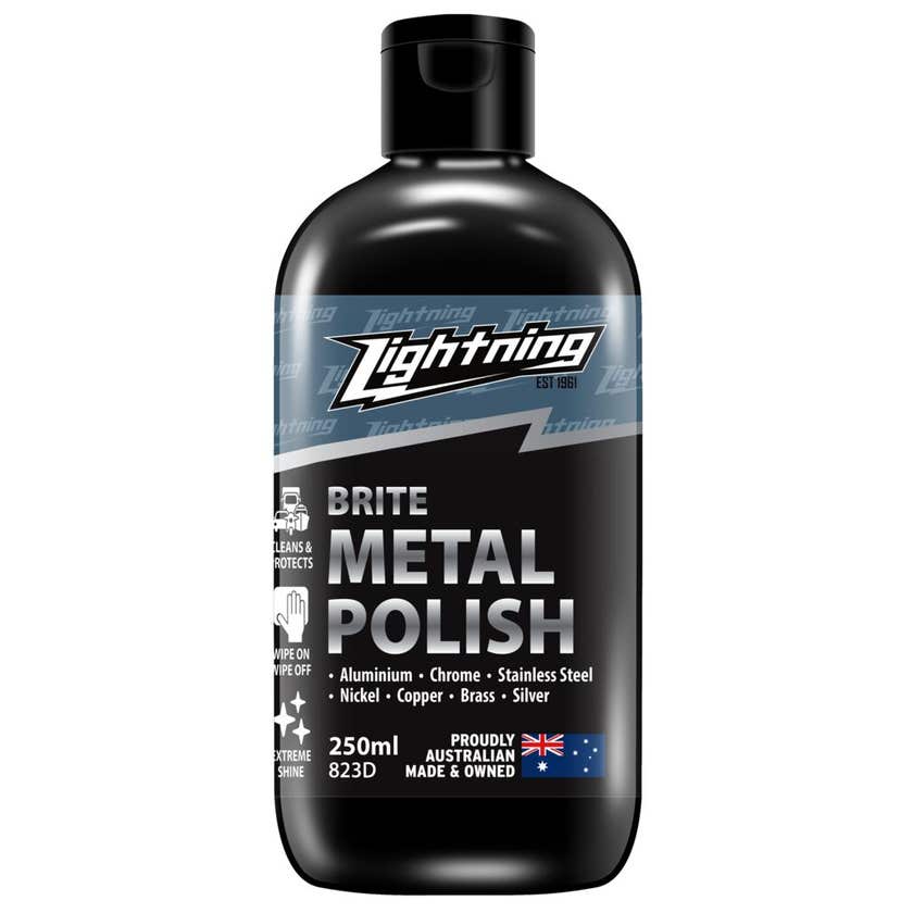 Polish Metal Brite Wax 250ml Lightning