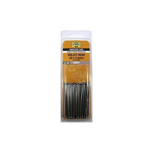 Nail Bullet Head Bright 50x2.00mm Handy Pack 55