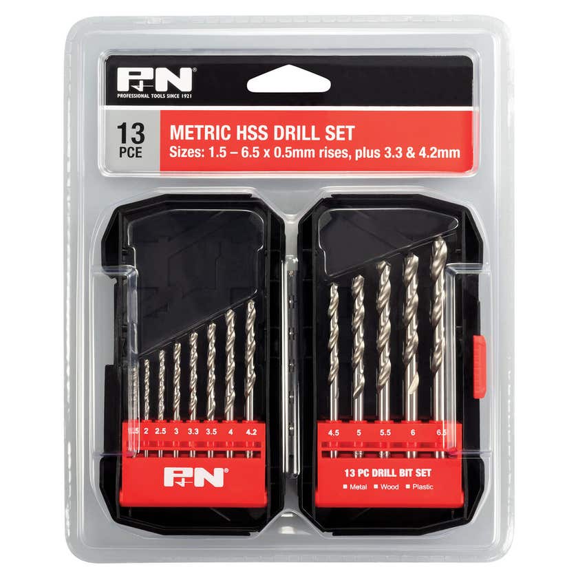 HSS Jobber Drill Set Metric - 13 Piece 166044639 P&N