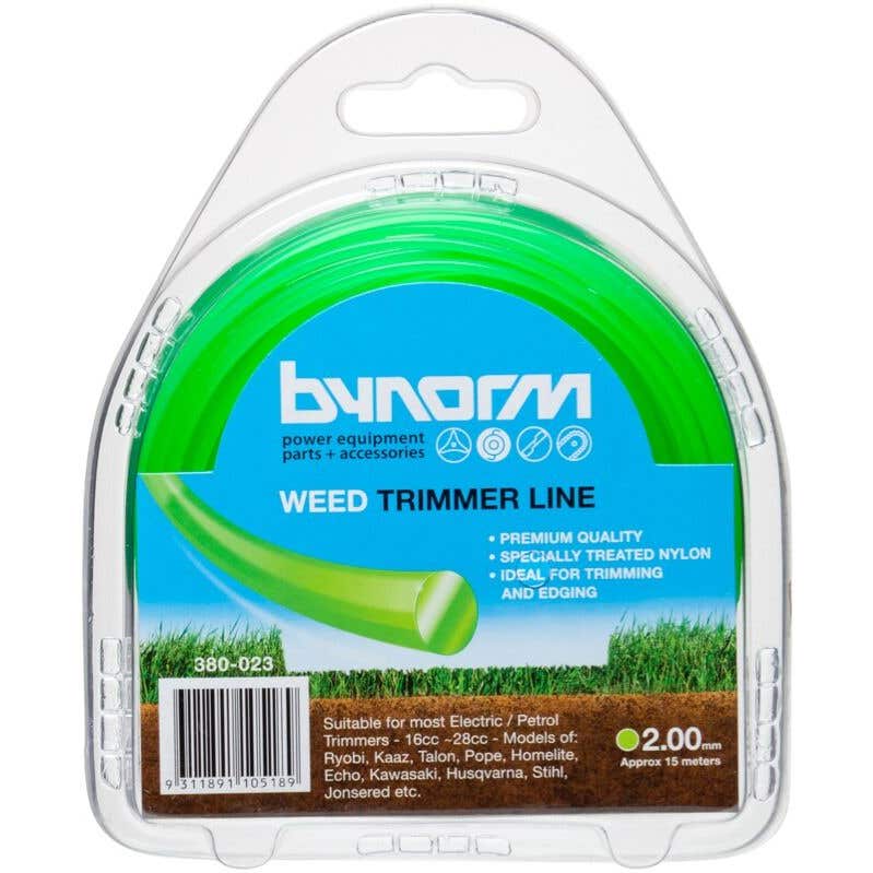 Bynorm Trimmer Line Green 2.0mm 15M