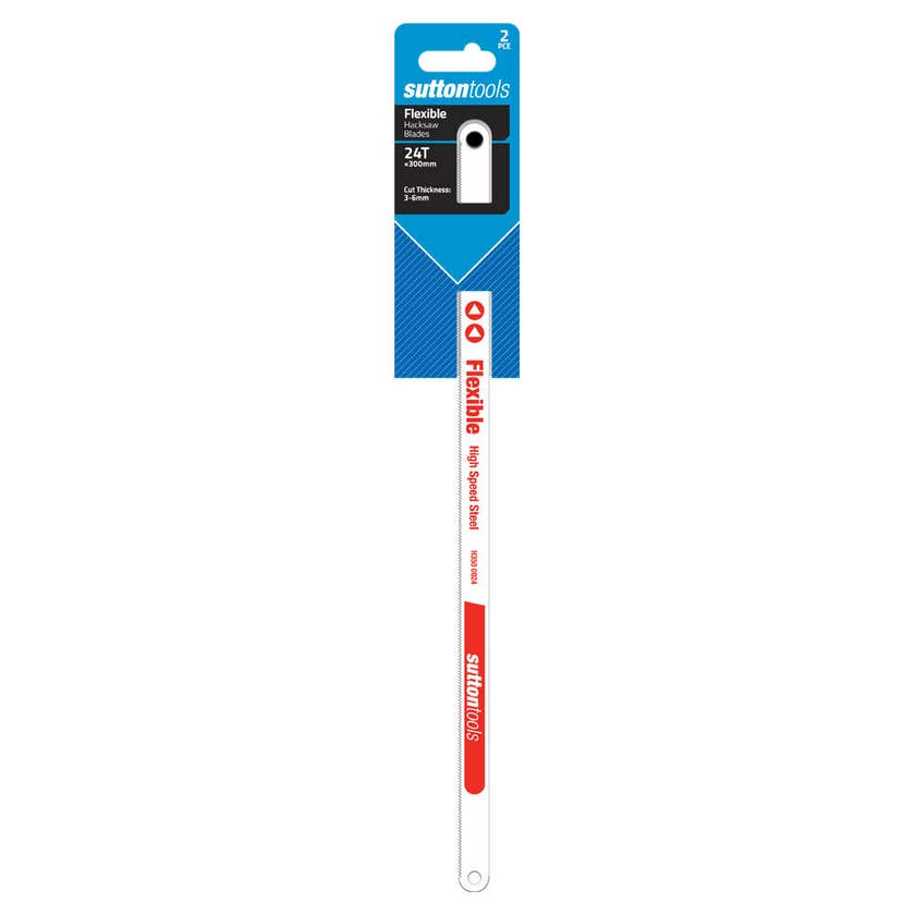 Flexible Hacksaw Blade 24TPI - 2 Pk Sutton Tools