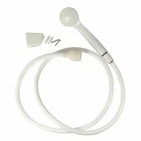 Handshower Push On Single White