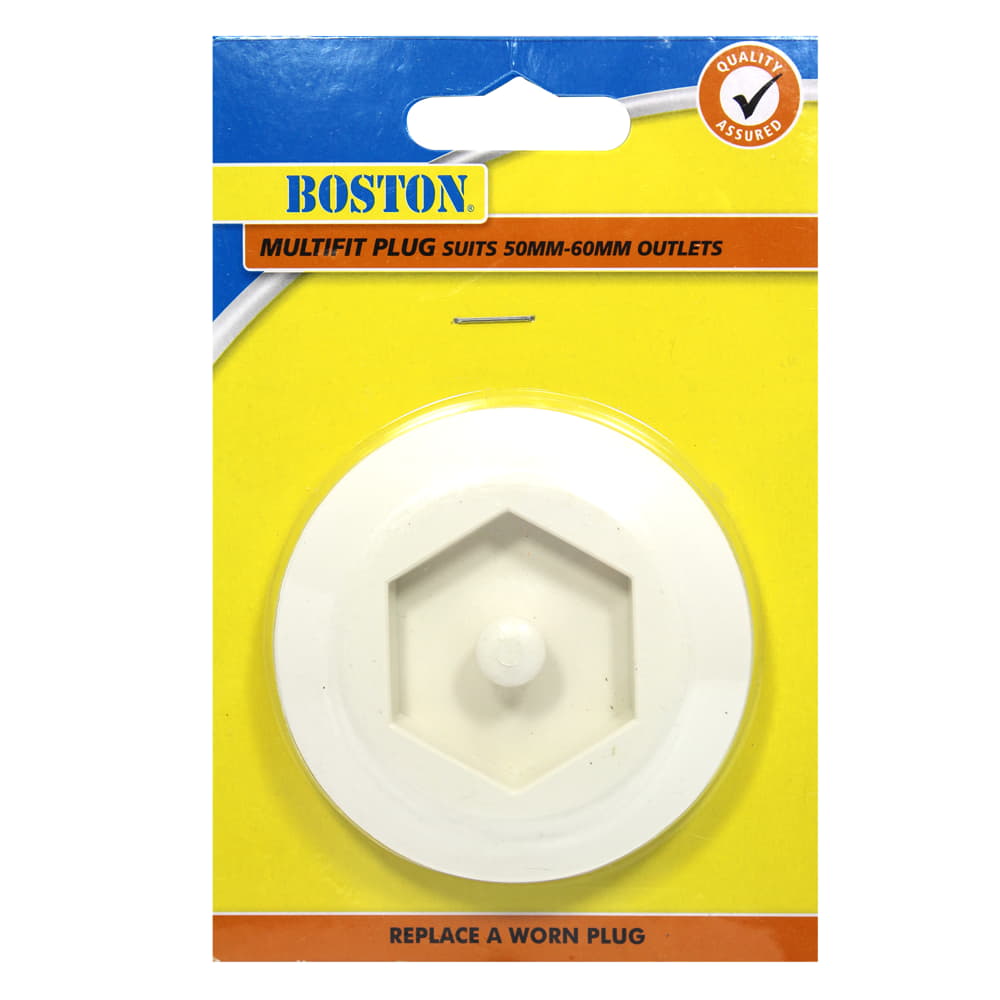 Plug Multifit 50/60mm Large White