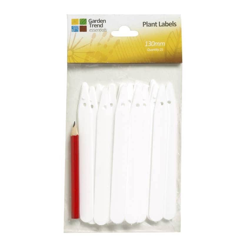 Labels Plastic 10cm 25 Pack