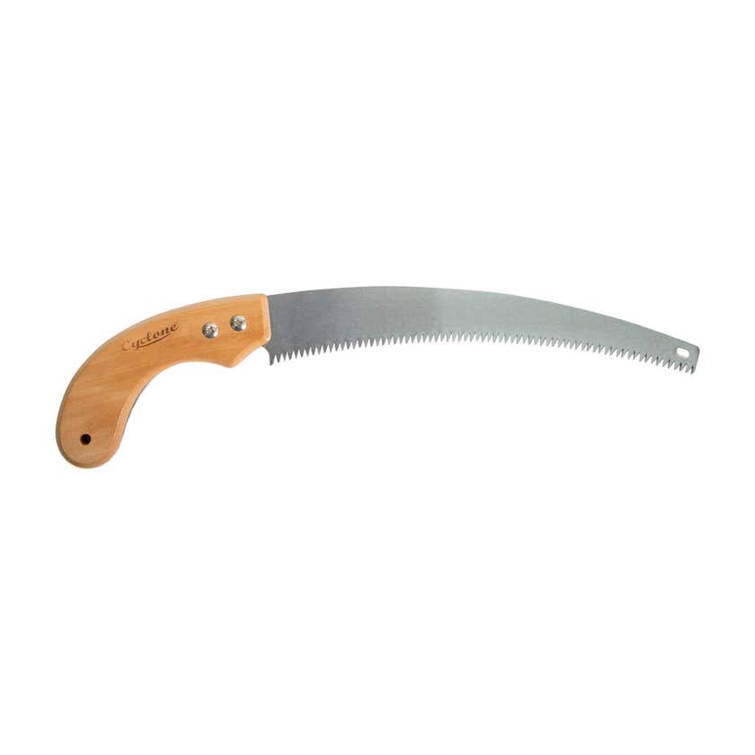 Pruning Saw Curved Timber Handle Cyclone
