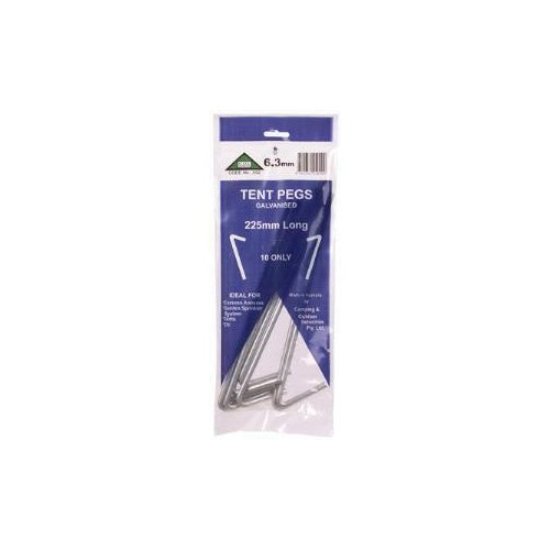 Tent Peg 225mm Pk10
