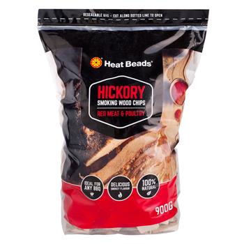Woodchips Hickory Heat Beads 900g