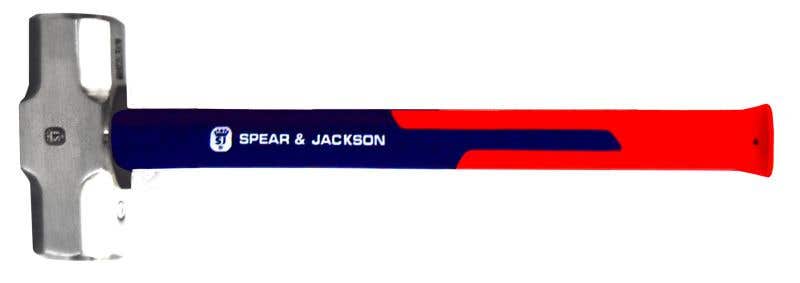Demolition Hammer Sledge Fibreglass Handle 1.8kg Spear & Jackson