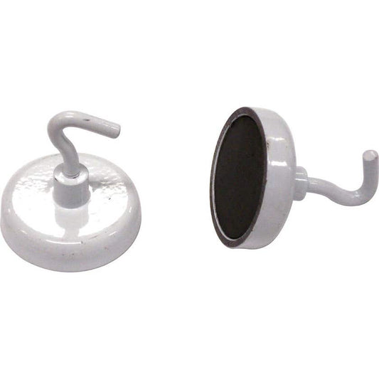 Round Magnets with Hook 32mm - 2 Piece Medalist
