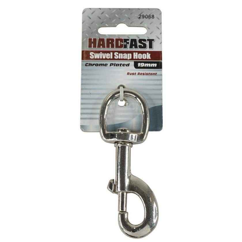 Swivel Snap Hook Chrome Plated 32mm - Hardfast