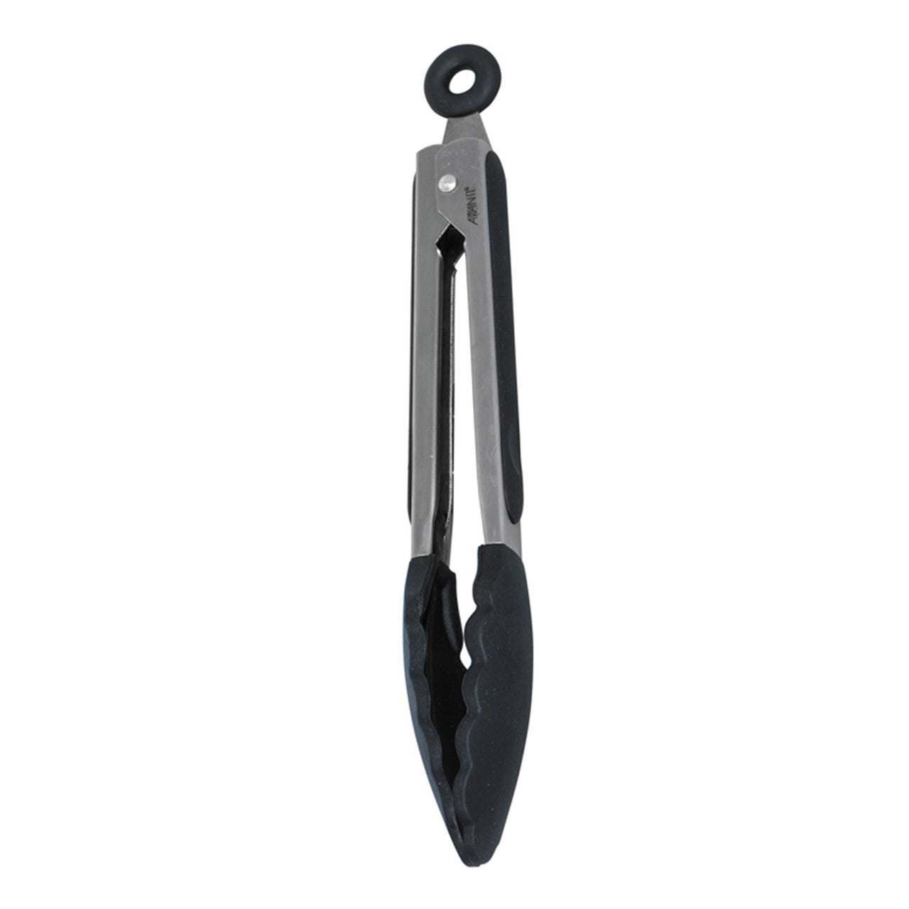 Avanti Silicone Head & Grip Tongs – Stainless Steel Handle 23cm