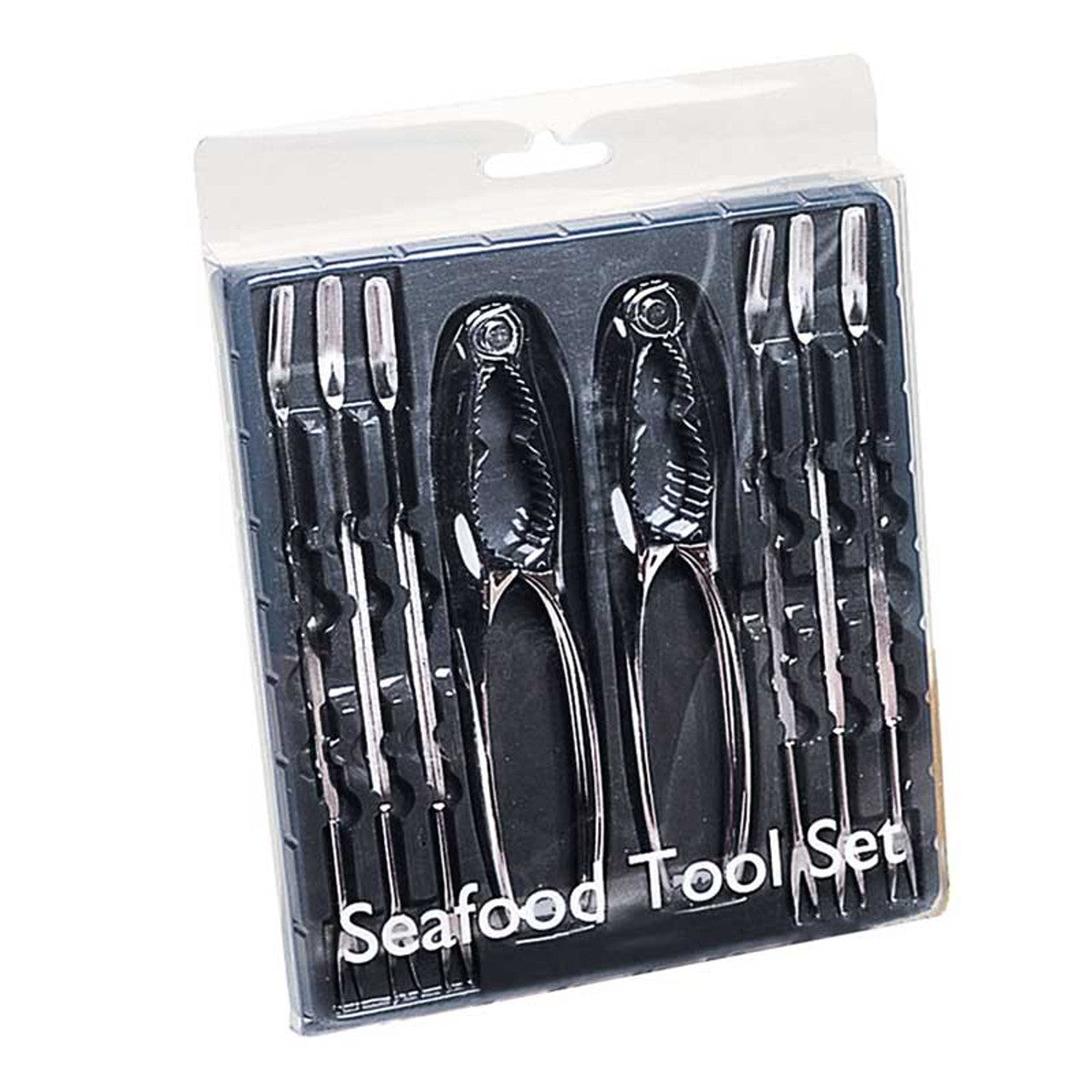 Avanti Seafood Tool Set – 6 Forkers & 2 Crackers Stainless Steel