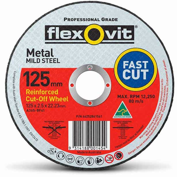 Flexovit Wheel Cut off Metal 127x2.5x22.2