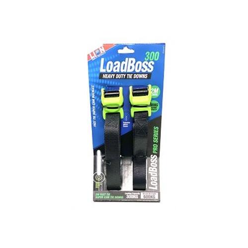 Tie Down LoadBoss 2M 300Kg Lashing Capacity 2Pce Lion