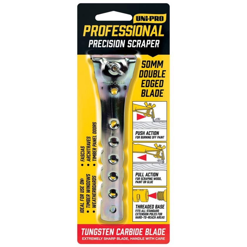 Tungsten Scraper Heavy Duty 50mm Uni-Pro – Prahran Hardware