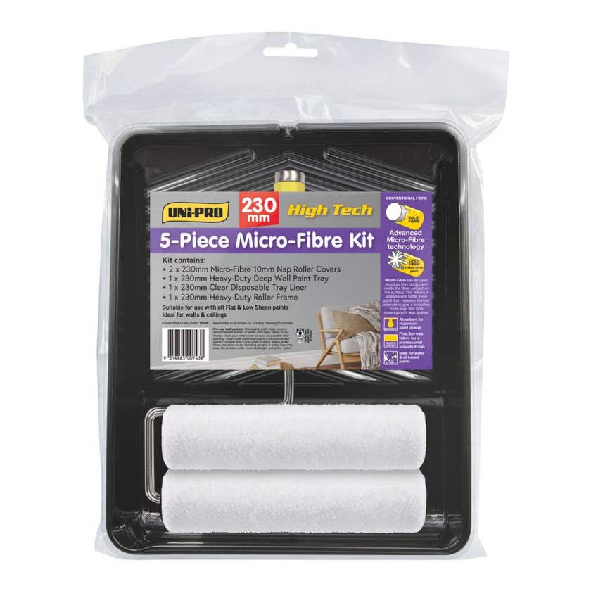 Micro-Fibre Kit 230mm - 5 Piece Uni-Pro