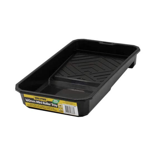 Roller Tray Black Plastic 160mm Uni-Pro