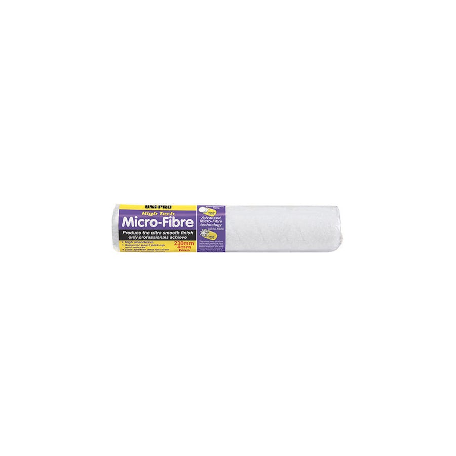 Roller Cover Microfibre 230mm 4mm Nap Uni-Pro
