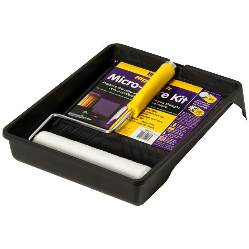 Roller Kit Microfibre 10mm Nap 230mm Uni-Pro