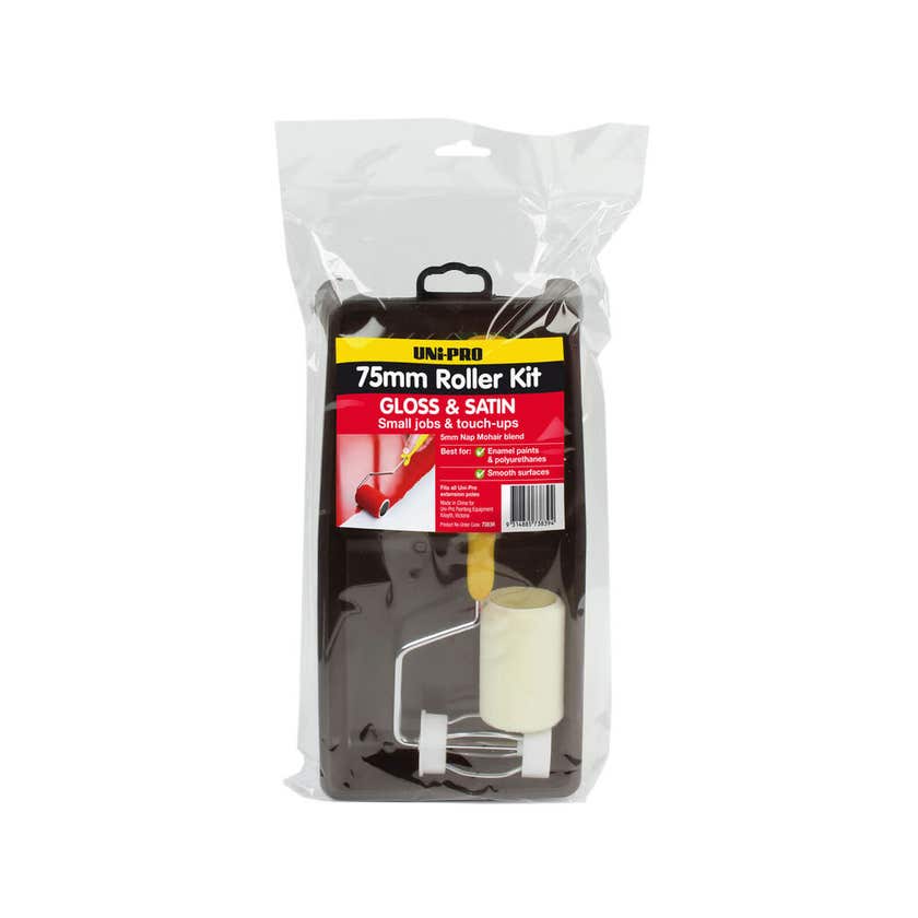 Roller Kit Enamel 75mm Uni-Pro