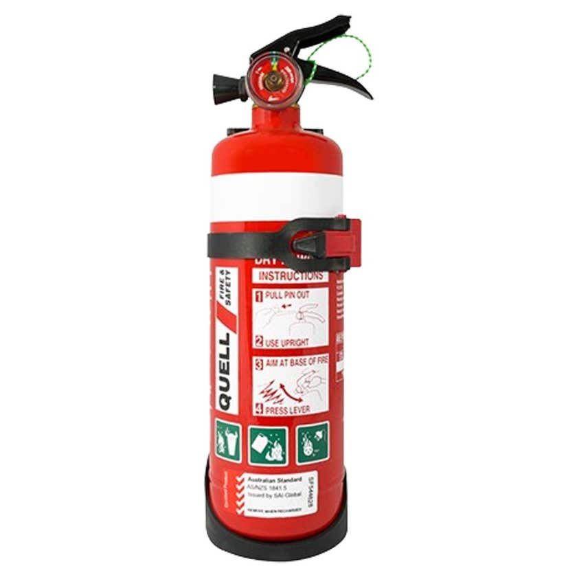 Extinguisher Dry Home/Vehicle 1kg Quell