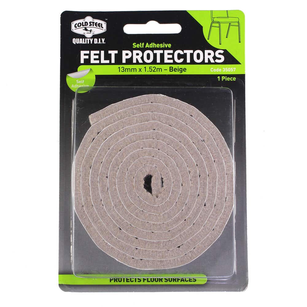 Felt Pad Strip Beige 13mmx1.52m