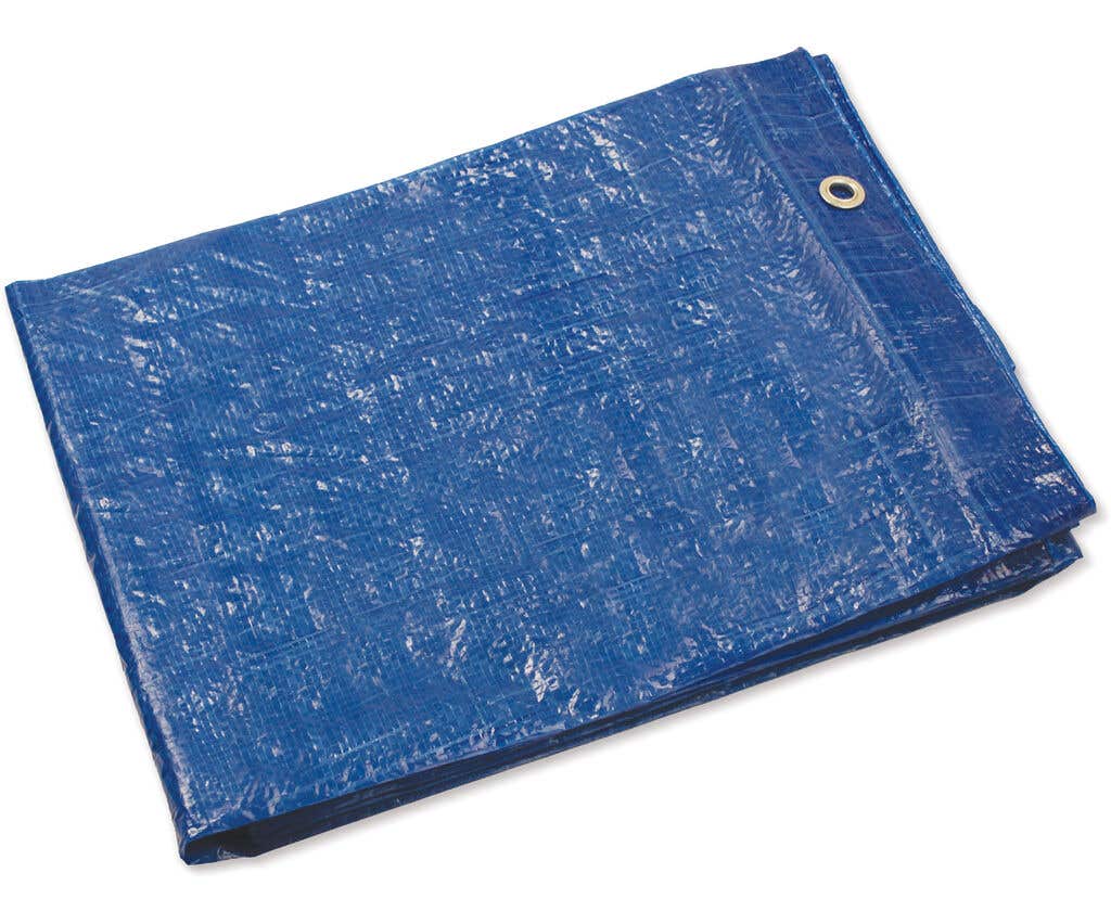 Tarpaulin Budget Blue 2.4m X 3.0m