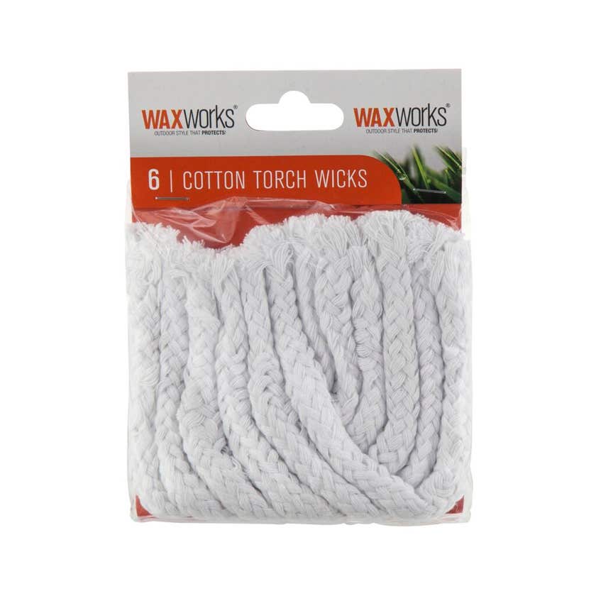 Torch Wick Cotton 6 Pack